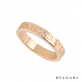 Bvlgari Bvlgari Rose Gold Diamond Ring AN854185